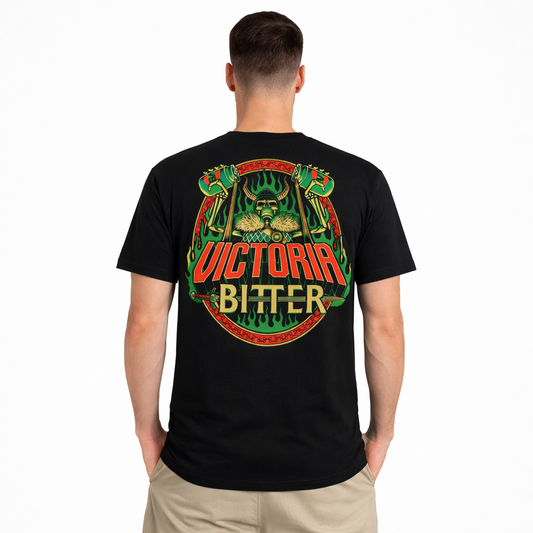 Victor Bravo’s Viking Brew Tee Black