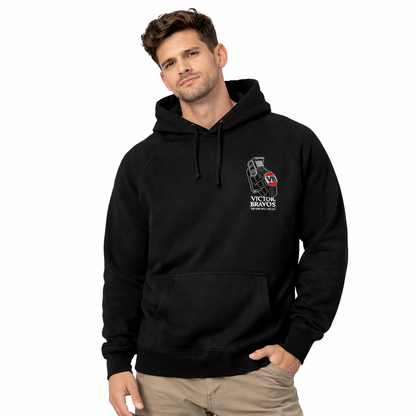 Victor Bravo’s Badge Greenade 2 Hoodie Black
