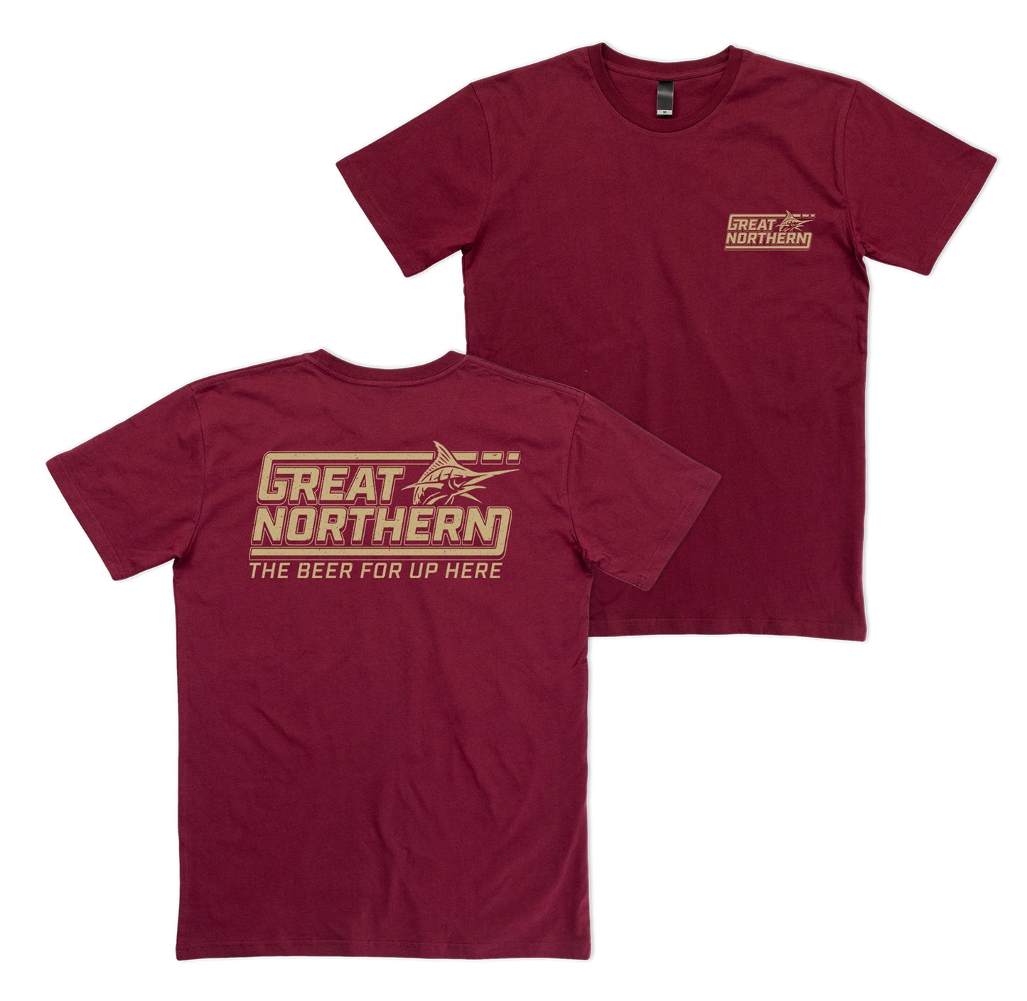 Northerner Tee Burgundy