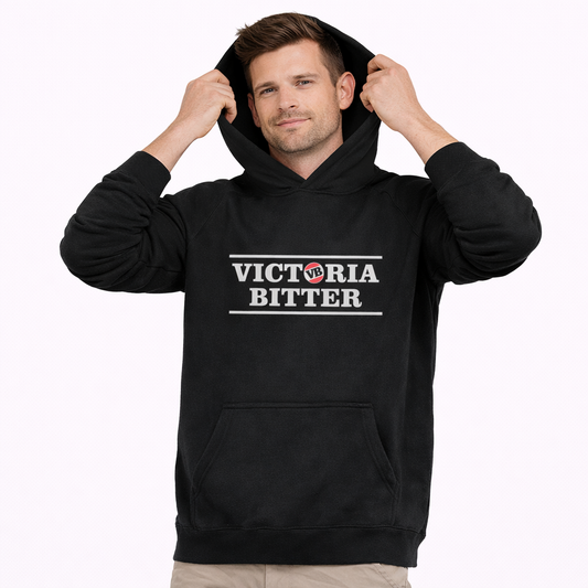 Victor Bravo’s VB Stacked 3 Hoodie Black