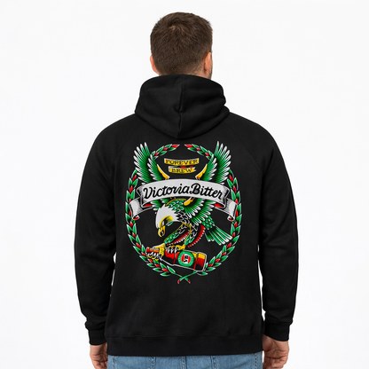 Victor Bravo's Hops Hawk Hoodie Black