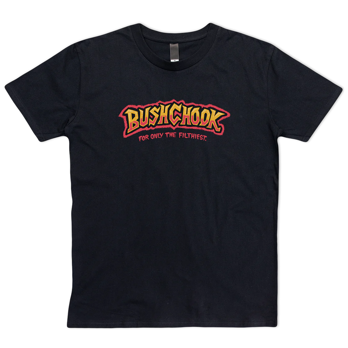 Bushchook Tag Tee Black