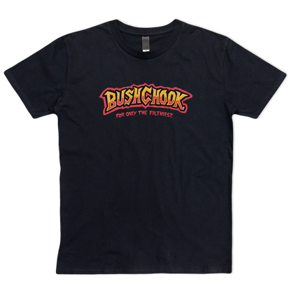Bushchook Tag Tee Black