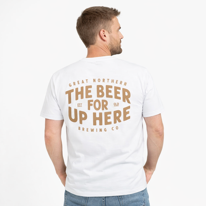 Great Northern Motto Tee White