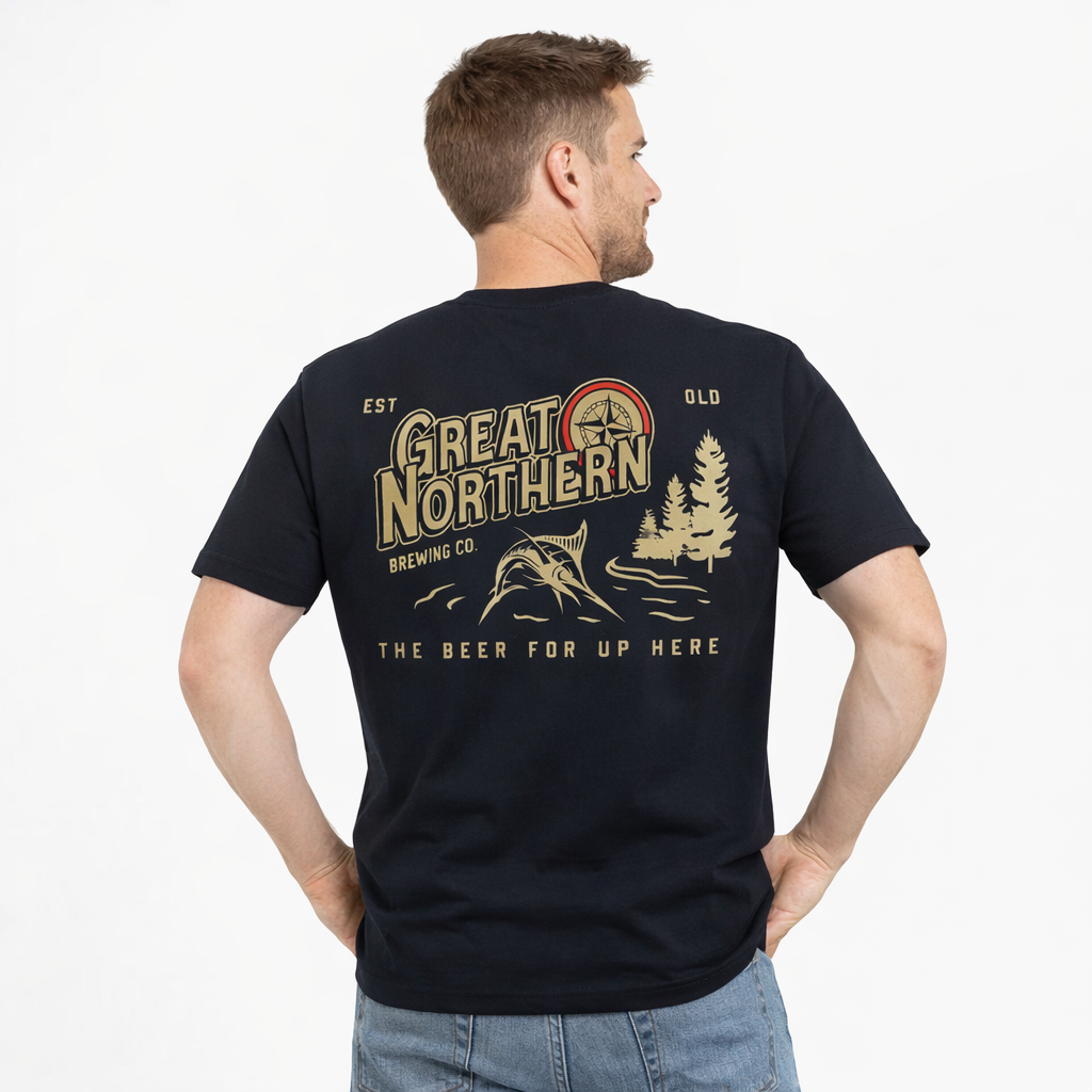 Great Northern Simple Life Tee Black