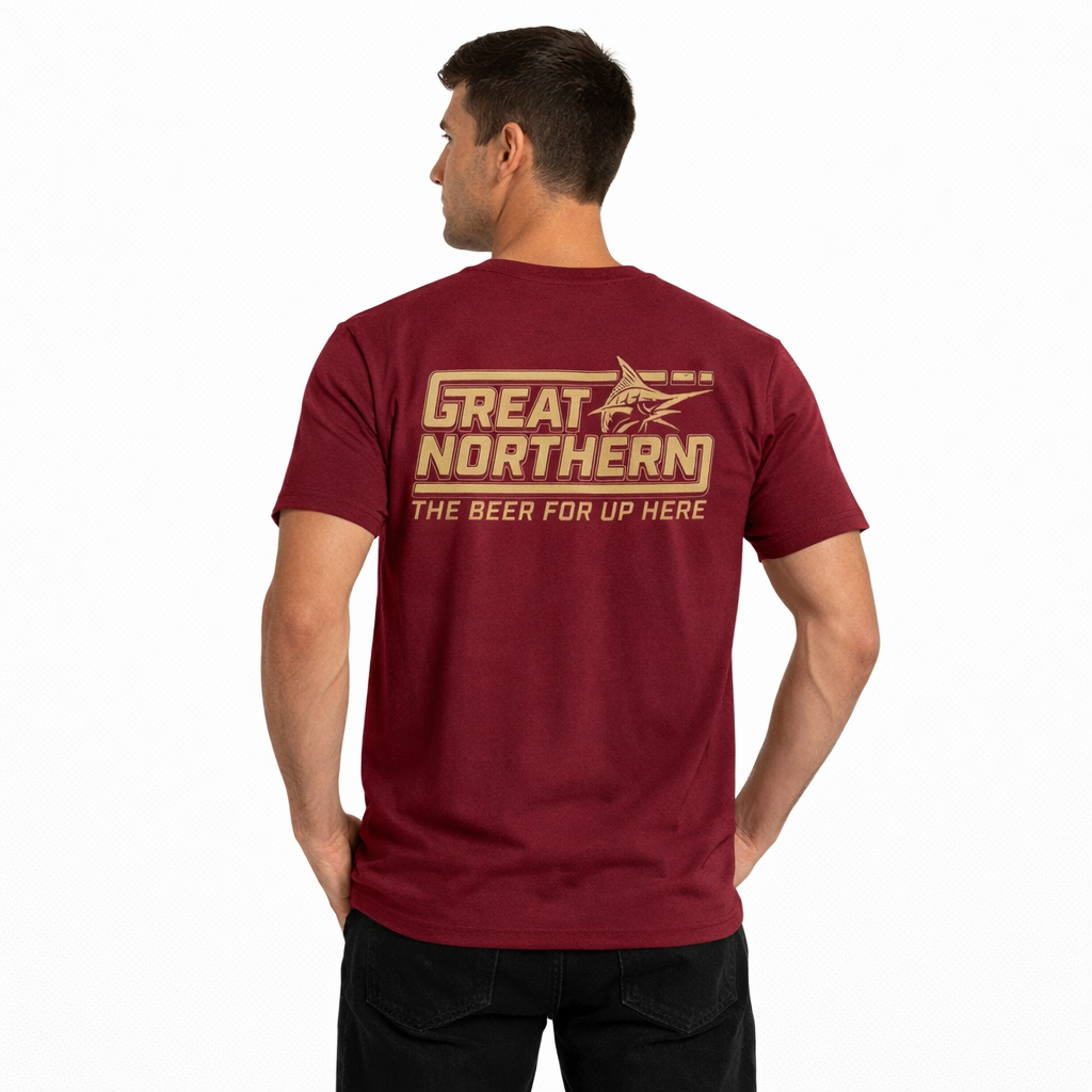 Great Northern Northerner Tee Burgundy