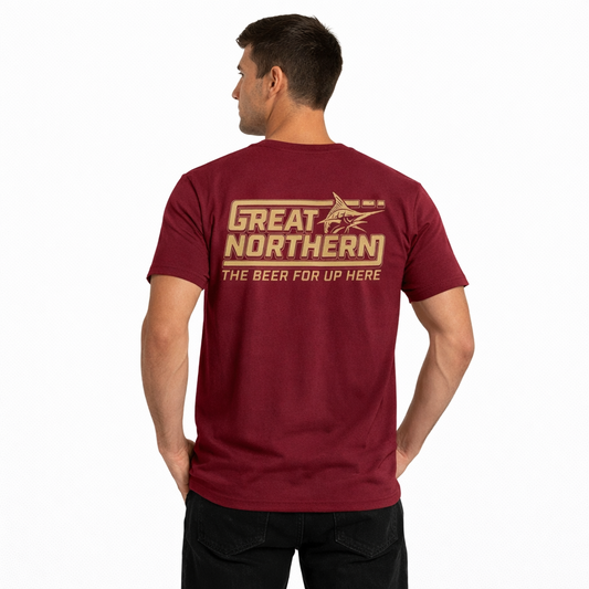 Great Northern Northerner Tee Burgundy