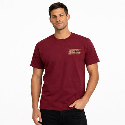 Great Northern Northerner Tee Burgundy