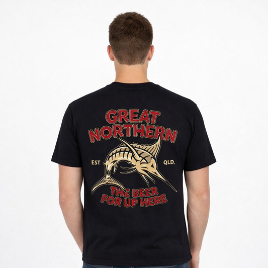 Great Northern Badfish Tee Black
