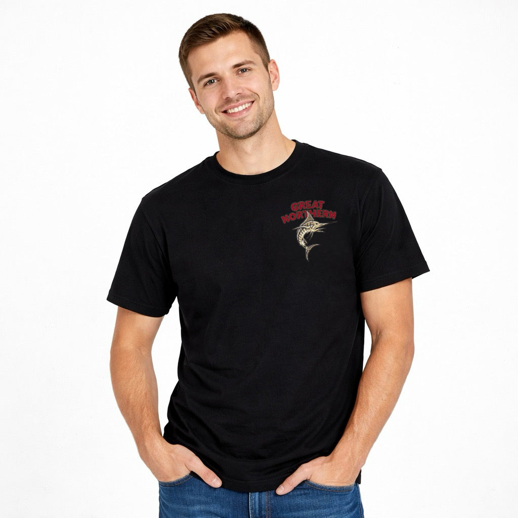Great Northern Badfish Tee Black