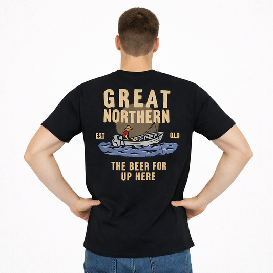 Great Northern Open Waters Tee Black