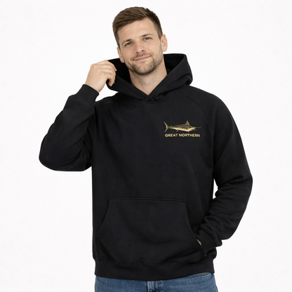 Great Northern Outrigger Hoodie Black