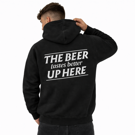Tastes Better beer Hoodie Great Northern Fishing Apparel