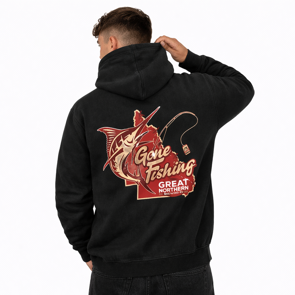 Great Northern Gone Fishing Hoodie