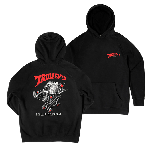 Frothies Trolley'd Hoodie Black