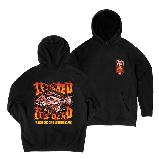 Bushchook Gutted Hoodie Black