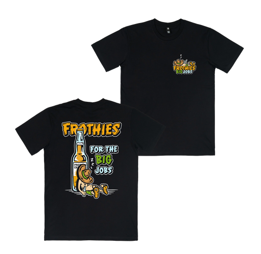 Big Jobs Tee Black