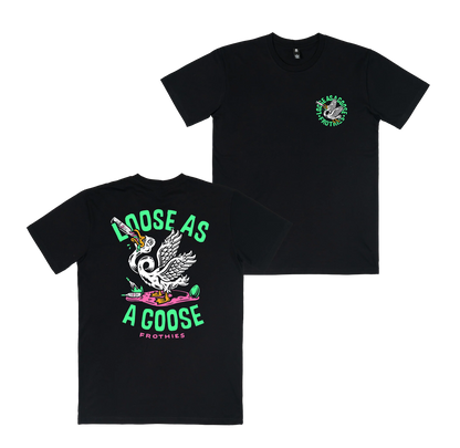 Loose Goose Tee Black