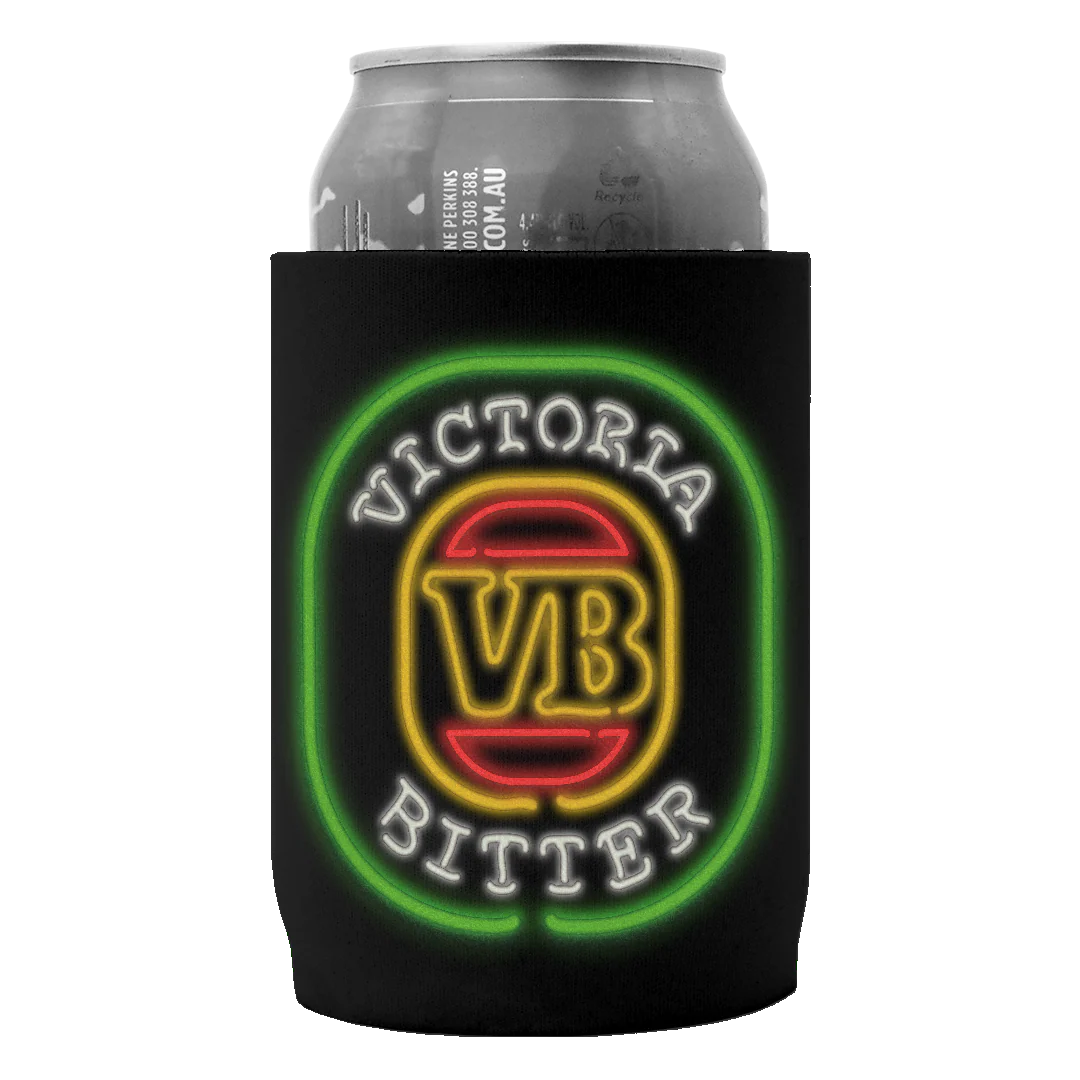 VB Neon Stubby Cooler