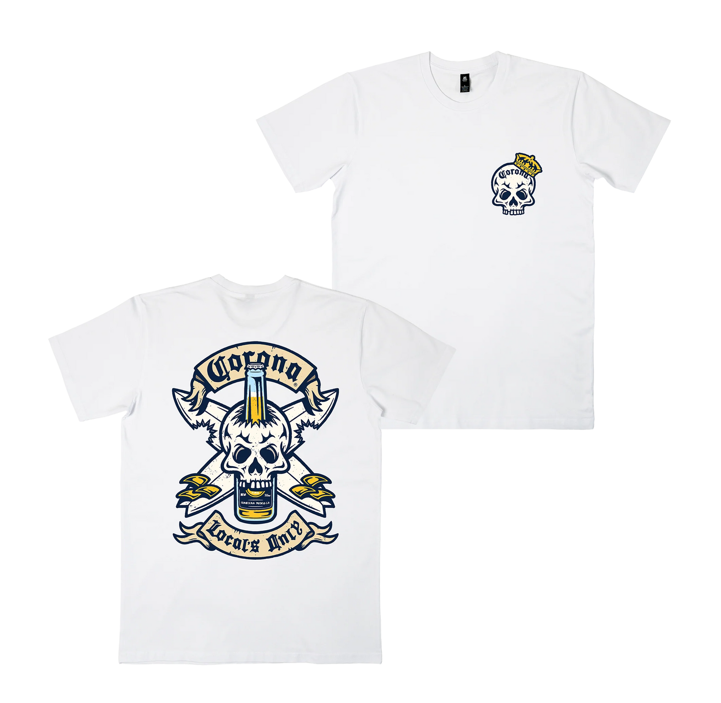 Locals Only Tee White