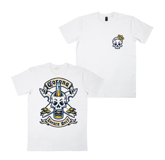 Locals Only Tee White