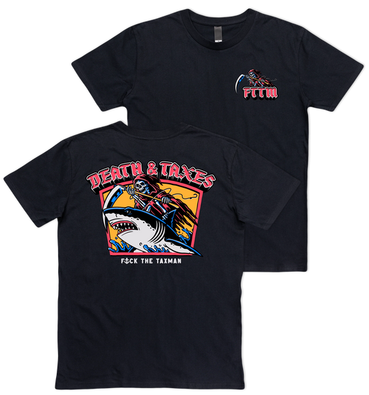DEATH & TAXES Tee