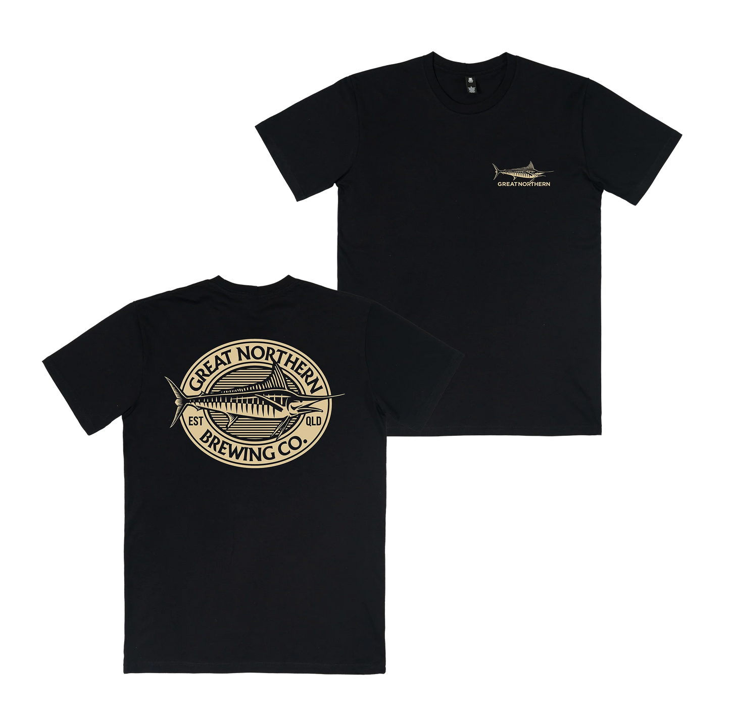 Great Northern Outrigger Tee Black