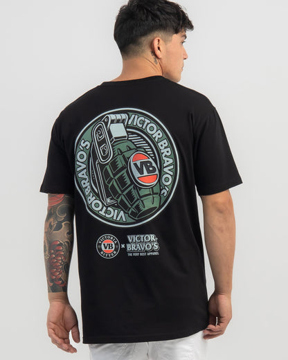 Victor Bravo's -   Badge Greenade Tee