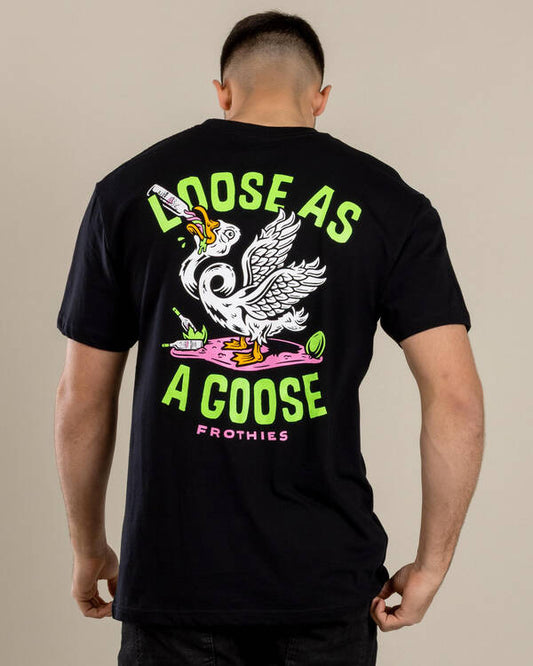 Loose Goose Tee Black