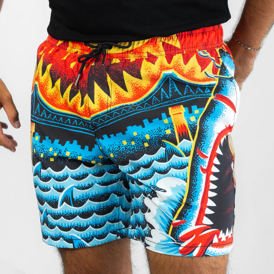 Milton Mango Jaws Beach Short