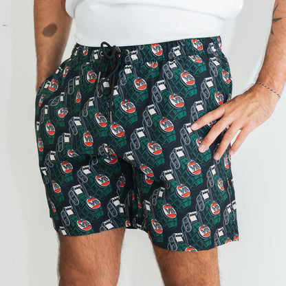 Victor Bravo’s Greenade Forever Beach Shorts