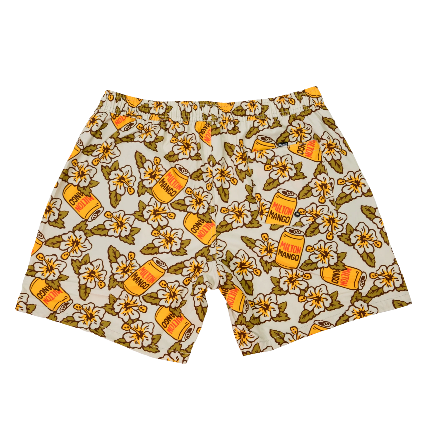 Milton Mango Euphoric Vintage Beach Shorts