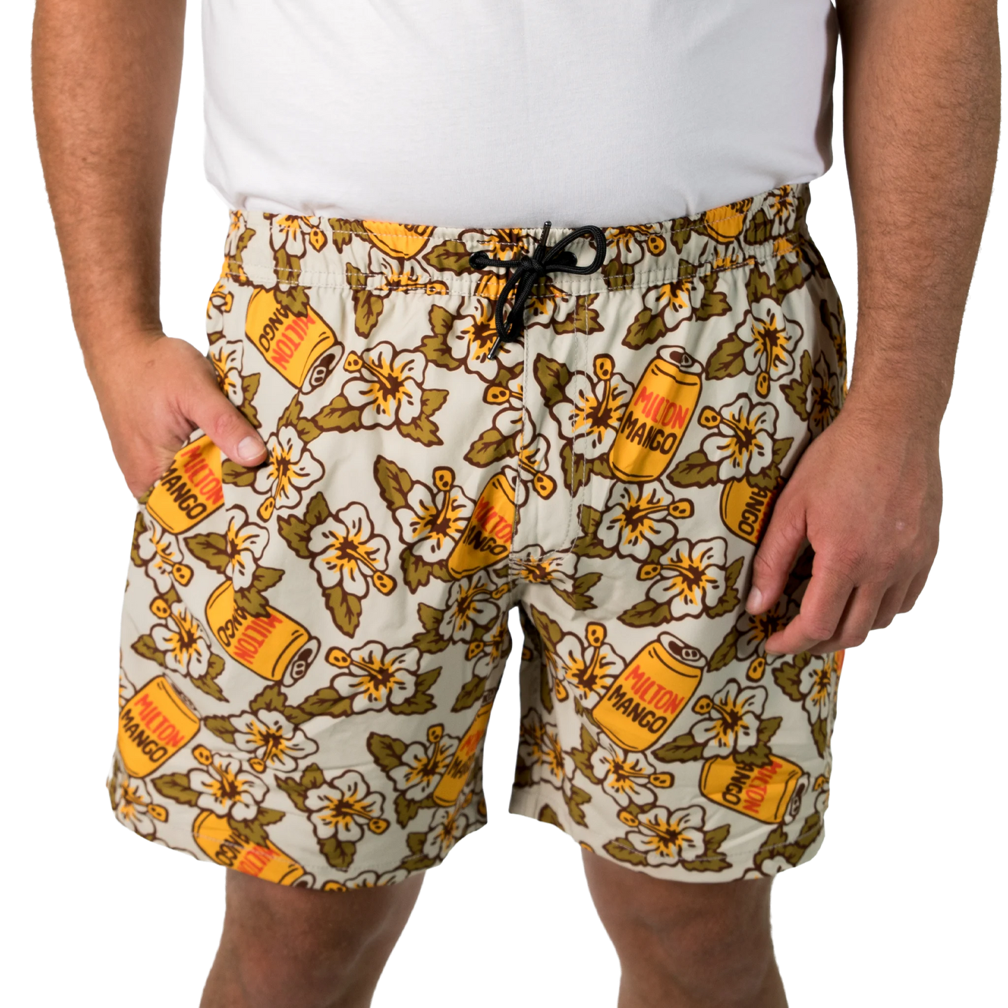 Milton Mango Euphoric Vintage Beach Shorts