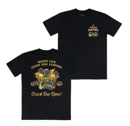 Hard Rated Life's Lemons Tee Black