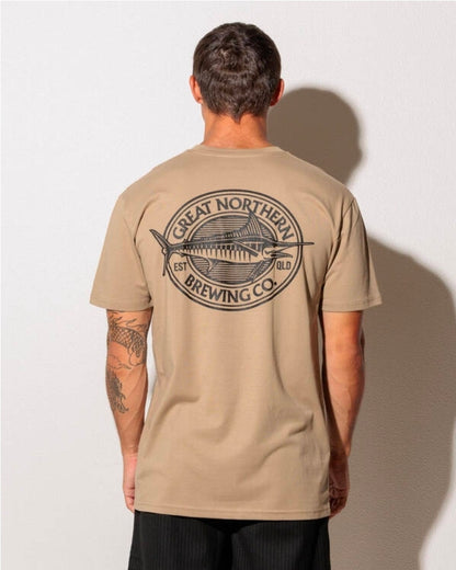 Great Northern Outrigger Tee Tan
