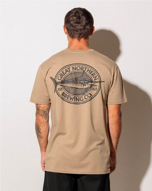 Great Northern Outrigger Tee Tan