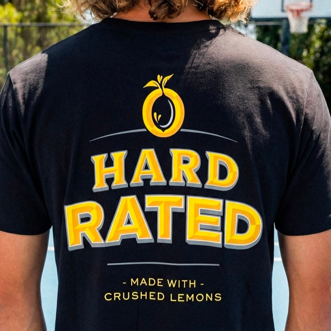 Hard Rated HR Classic Tee Black