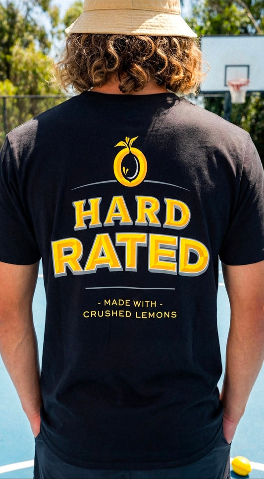 Hard Rated HR Classic Tee Black
