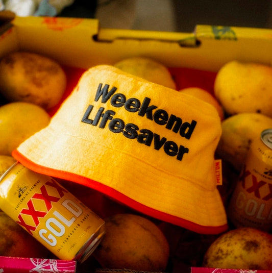 Milton Mango Weekend Lifesaver Terry Bucket Hat