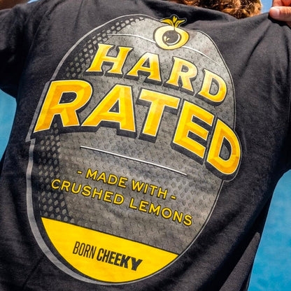 Hard Rated HR Shield Tee Black