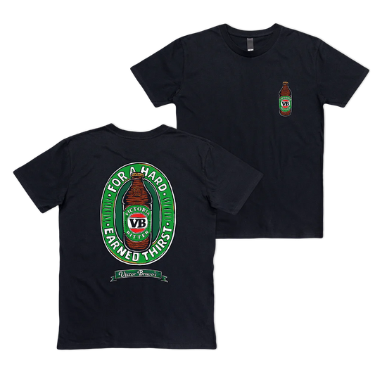 Victor Bravo's - Stubby Life Tee Black